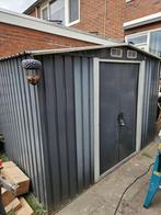 Metalen tuinhuis/tuinopslag, Tuin en Terras, Tuinhuizen, Ophalen, Schuur, Zonder ramen, Metaal