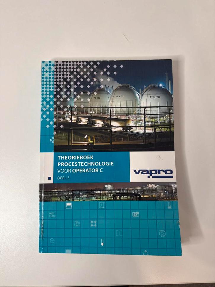 Vapro C Proces Technologie - Deel 3, Boeken, Studieboeken en Cursussen, Zo goed als nieuw, MBO, Beta, Ophalen of Verzenden