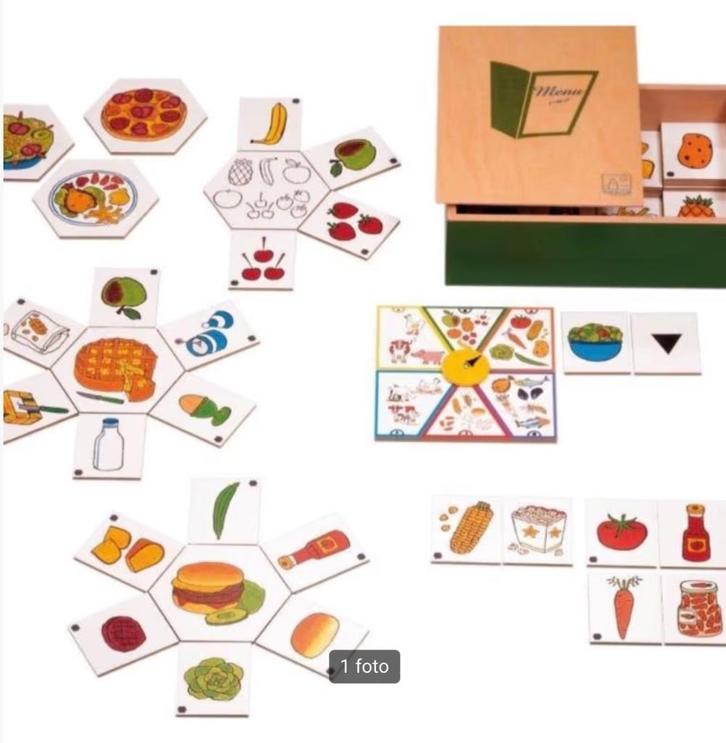 Menu Toys for life lesmateriaal Montessori, Kinderen en Baby's, Speelgoed | Educatief en Creatief, Nieuw, Puzzelen, Ontdekken