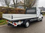 Peugeot BOXER 2.2 165PK L4 open laadbak | Gereedschapskist, Auto's, Bestelauto's, Voorwielaandrijving, Stof, Gebruikt, 4 cilinders