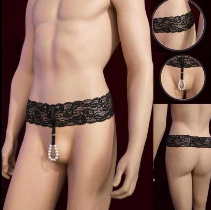G - String, Kleding | Heren, Ondergoed, Slip, Zwart, Verzenden