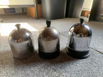 Vintage Metalen Sigarethouders  Set van 3 beschikbaar voor biedingen