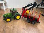 Bruder John Deere 7R 350 Tractor met Aanhanger, Ophalen, Gebruikt, Jongen