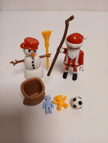 Playmobil 4890 kerstman en sneeuwpop beschikbaar voor biedingen
