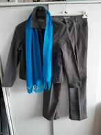 Bruin spijkerpak voor dames, Ophalen, Zo goed als nieuw, Maat 38/40 (M)