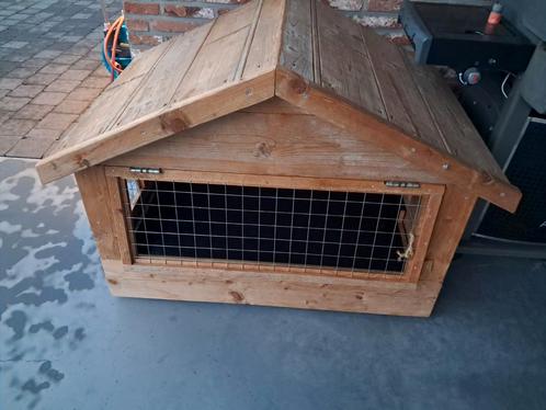 Grote konijnen kooi steiger hout!, Dieren en Toebehoren, Knaagdieren en Konijnen | Hokken en Kooien, Zo goed als nieuw, Kooi, Minder dan 60 cm