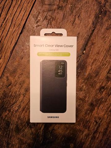 Samsung s22 smart clear view cover hoesje
