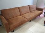 Bank Collin 4-zits - cognac, Huis en Inrichting, Ophalen, 250 tot 300 cm, Driepersoons, 75 tot 100 cm