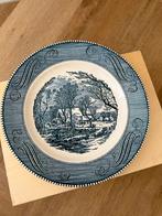 Vintage Currier & Ives Bord, Antiek en Kunst, Ophalen of Verzenden