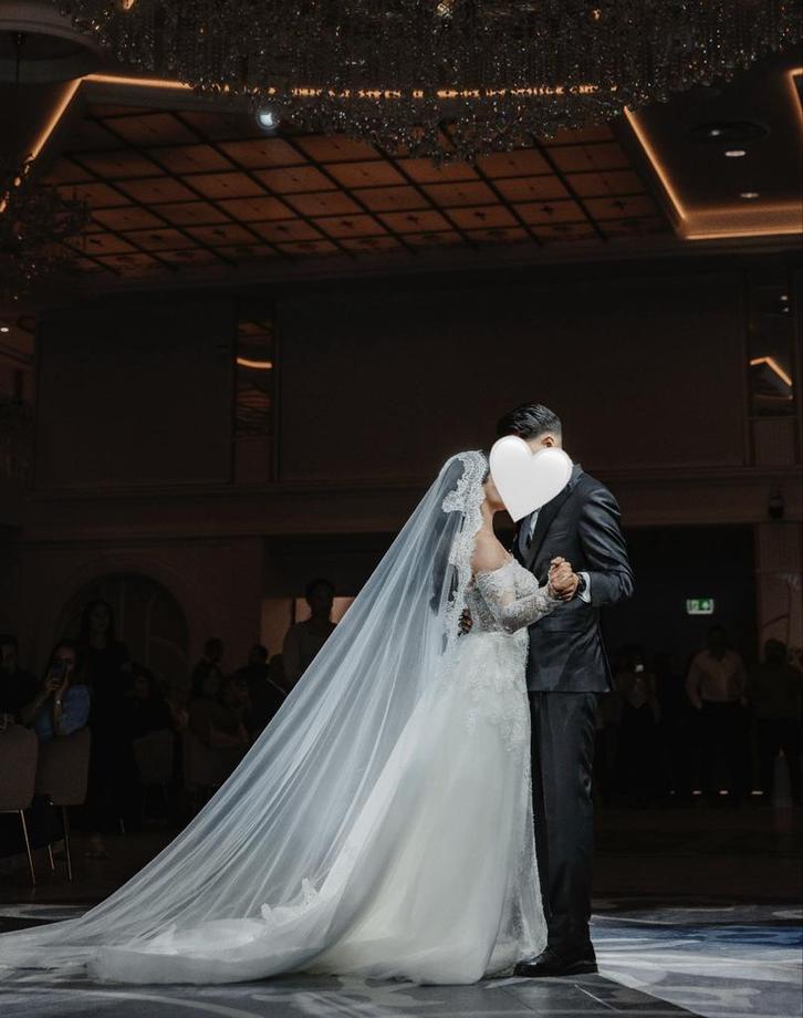 Bruidsjurk / wedding dress, Kleding | Dames, Trouwkleding en Trouwaccessoires, Zo goed als nieuw, Trouwjurk, Wit, Ophalen of Verzenden