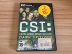 Pc game csi, 1 speler, Verzenden, Zo goed als nieuw