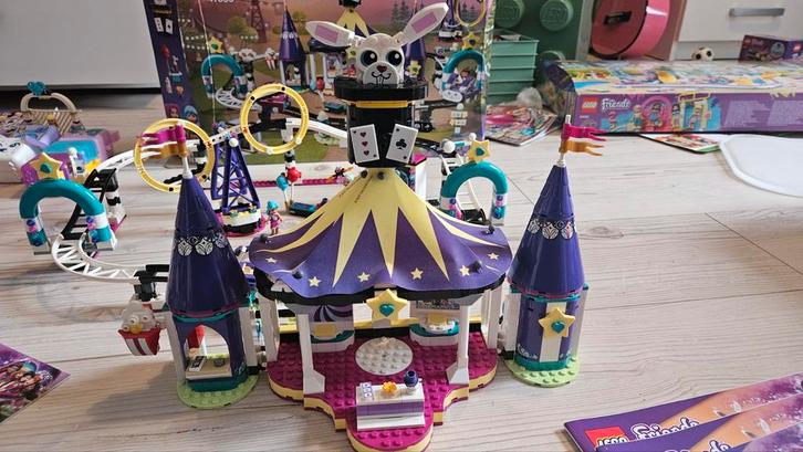 Lego Friends Magische Kermis Compleet, Kinderen en Baby's, Speelgoed | Duplo en Lego, Gebruikt, Lego, Complete set, Ophalen