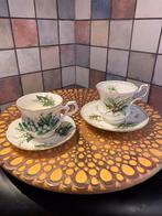 Queens,St James,Lily of the Valley,2 kop en schotel,als nieu, Ophalen of Verzenden