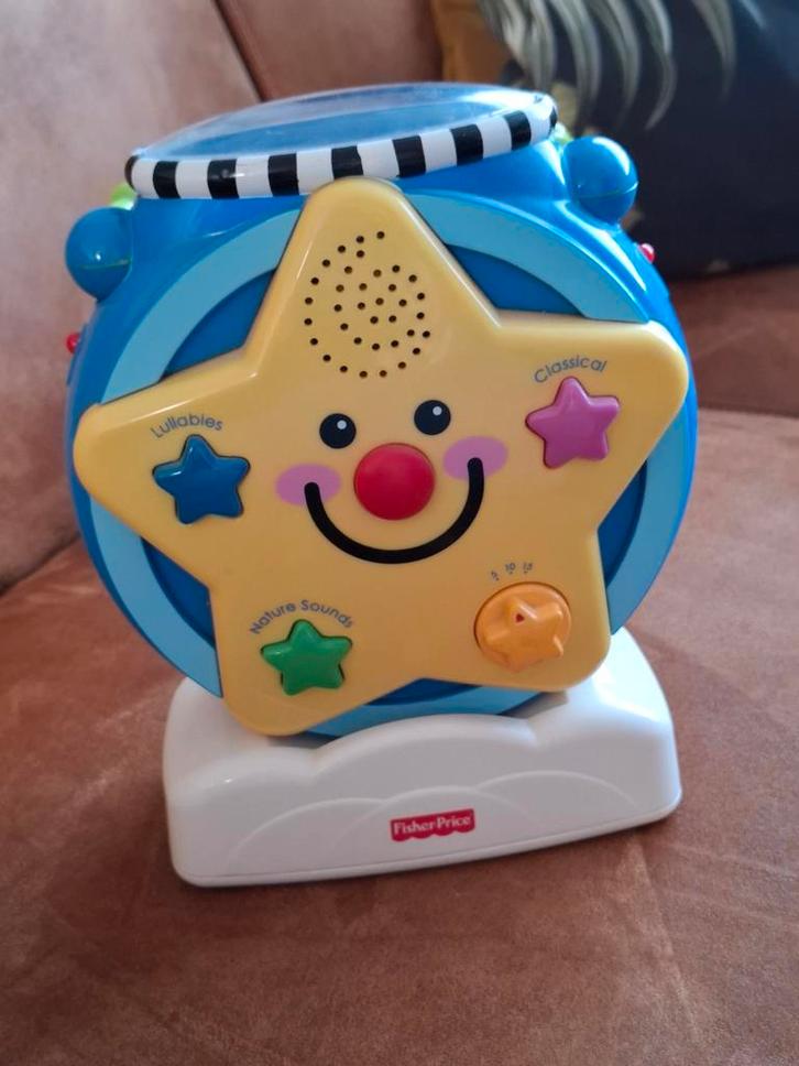 Projectielamp met muzek, Kinderen en Baby's, Speelgoed | Fisher-Price, Gebruikt, Overige typen, Met licht, Met geluid, Ophalen of Verzenden