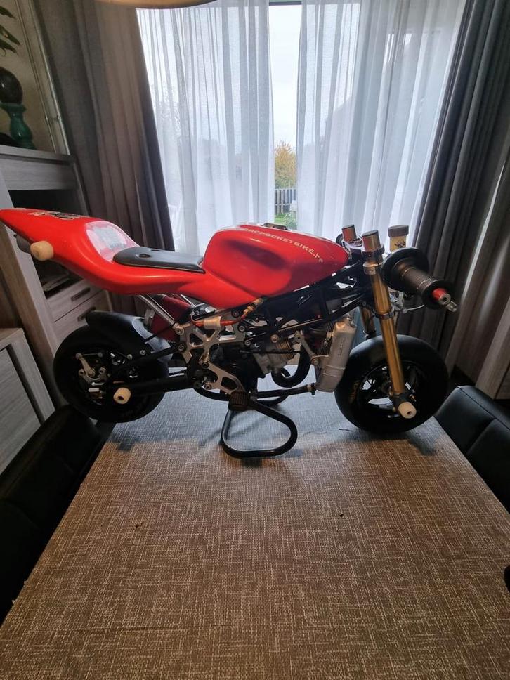 GRC Minibike 50cc - Raceklaar!, Fietsen en Brommers, Minibikes, Midibikes en Pitbikes, Ophalen