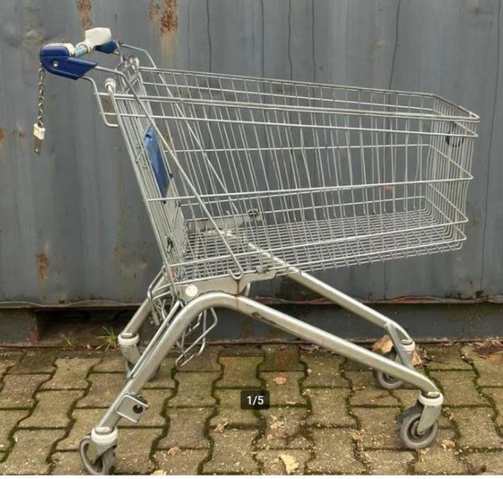 Winkelwagen Wanzl ELA150, Doe-het-zelf en Verbouw, Transportwagens, Gebruikt, Transportkar, Ophalen of Verzenden