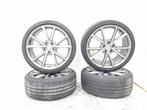 Velgen set + banden 5x112 - 19 inch, 19 inch, Gebruikt, Ophalen of Verzenden, 235 mm