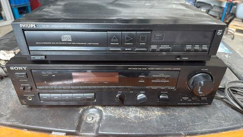 Phillips CD781 Sony STR-AV370x, Audio, Tv en Foto, Cd-spelers, Zo goed als nieuw, Ophalen of Verzenden
