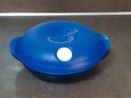 Tupperware magnetron micropop 700 ml blauw nieuwstaat, Huis en Inrichting, Ophalen of Verzenden, Zo goed als nieuw, Blauw