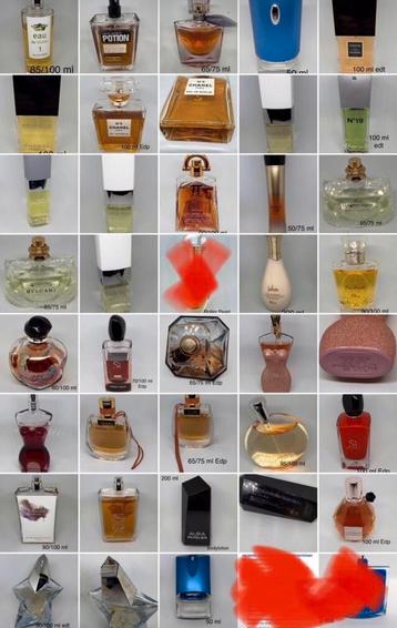 Wegens stoppen verzameling veel parfums te koop Origineel beschikbaar voor biedingen