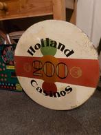 Vintage sponsors xxl reclame casino fiche ø 60 cm, Ophalen of Verzenden, Zo goed als nieuw, Reclamebord