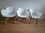 3 nette design tuinstoelen – zo goed als nieuw, Ophalen, Zo goed als nieuw, Kunststof