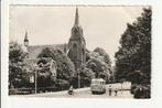 OVERVEEN O.L.VROUWE KERK NZH 5523 LEYLAND VERHEUL STADSBUS, Ophalen of Verzenden, 1940 tot 1960, Gelopen, Noord-Holland