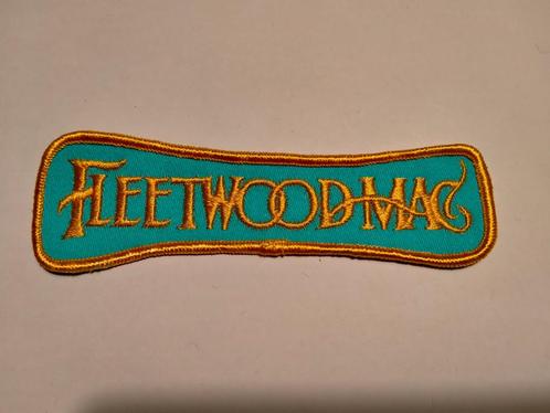 Fleetwood Mac logo pop rock band patch embleem vintage, Verzamelen, Muziek, Artiesten en Beroemdheden, Nieuw, Verzenden