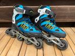 Mooie blauwe verstelbare skeelers van decatlon 35-38, Ophalen of Verzenden, Zo goed als nieuw, Inline skates 4 wielen, Overige merken