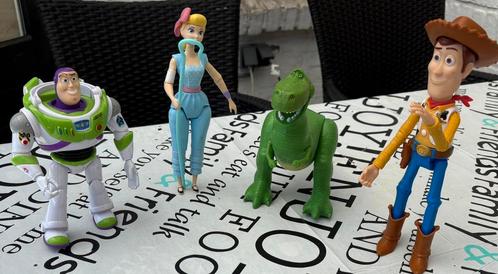 Te koop 4 Toy Story speelfiguren, Verzamelen, Speelgoed, Gebruikt, Ophalen of Verzenden