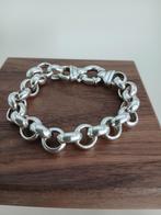 Zilveren Jassaron Armband 19cm, Ophalen of Verzenden, Zo goed als nieuw, Zilver, Zilver