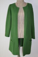 SIBIN LINNEBJERG Prachtig groen lang vest maat 38 / M, Kleding | Dames, Truien en Vesten, Ophalen of Verzenden, Zo goed als nieuw