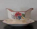 Antiek Villeroy & Boch Saar sauskom Fleurs des Champs 1900, Antiek en Kunst, Ophalen of Verzenden