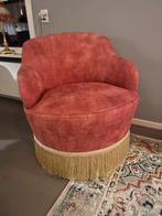 Bold Monkey Stoel  inclusief poef.- Nieuwstaat!, Huis en Inrichting, Fauteuils, Ophalen, Minder dan 75 cm, Nieuw, Stof