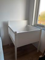 Tweeling wieg met matras en airtopper, Ophalen, Gebruikt, Wieg