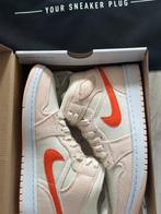Nike Air Jordan 1 Mid SE Corduroy Sail Maat EU38,5 - US7.5W, Nike Air Jordan, Nieuw, Sneakers of Gympen, Roze