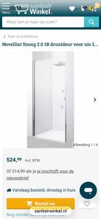 Novellini Douchedeur Nis 57/61-200cm - Nieuwstaat, Ophalen, Zo goed als nieuw, Met douche