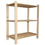 Sencys stelling 3 legplank in massief den 94x75x40cm, Nieuw, Ophalen of Verzenden, Www.loods56.nl, X