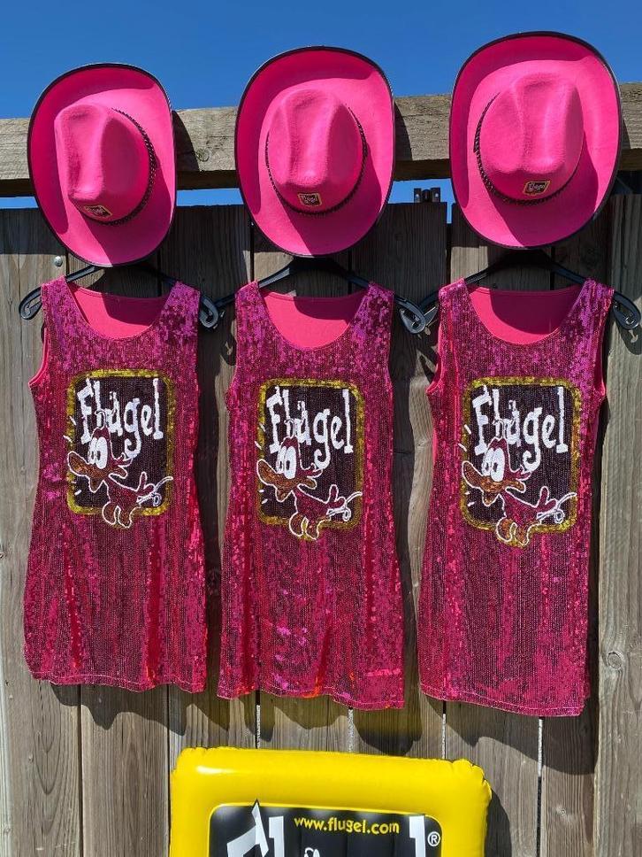 Flügel jurk, Flügel deco, Flügel bar te huur, Hobby en Vrije tijd, Feestartikelen | Verhuur, Overige, Ophalen