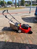 Benzine Grasmaaier - Gebruikt, Tuin en Terras, Grasmaaiers, Cirkelmaaier, Gebruikt, JVC, Ophalen of Verzenden
