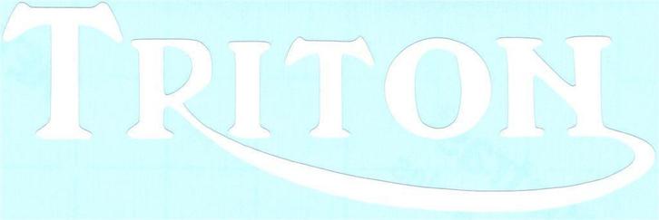 Triton sticker #2, Motoren, Accessoires | Stickers, Ophalen of Verzenden