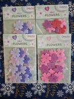 Hobby Flora Vilt Bloemen - 16 stuks, Ophalen, Nieuw, Materiaal