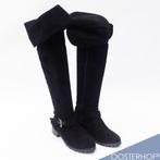 Nîo Nîo A-311 Black Zwart Suede Dames Laarzen | Maat 37, Kleding | Dames, Schoenen, Hoge laarzen, Nîo Nîo™, Zwart, Ophalen of Verzenden