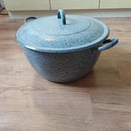 Gewolkte Pan emaille, Antiek en Kunst, Antiek | Emaille, Ophalen of Verzenden