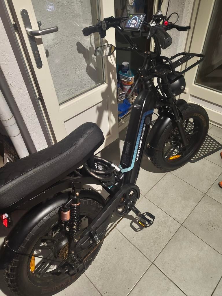 Ouxi Q8 Fatbike, Zo goed als nieuw, 51 tot 55 cm, 50 km per accu of meer, Ophalen