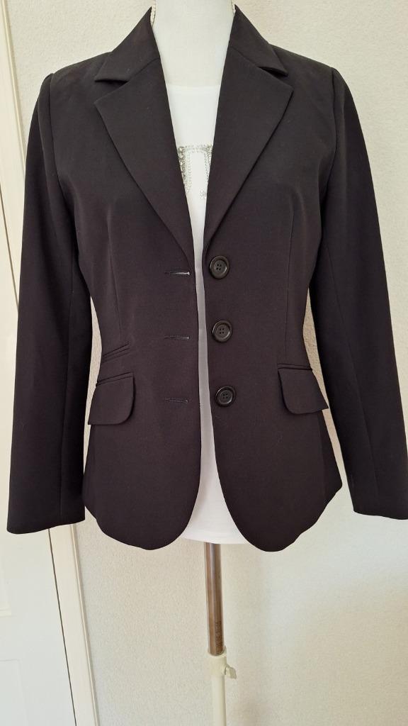 Colbert dames 38 zwart getailleerd z.g.a.n., Kleding | Dames, Jasjes, Kostuums en Pakken, Zo goed als nieuw, Jasje, Maat 38/40 (M)