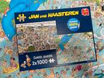 jan van haasteren 2x1000, Ophalen of Verzenden, 500 t/m 1500 stukjes, Zo goed als nieuw, Legpuzzel