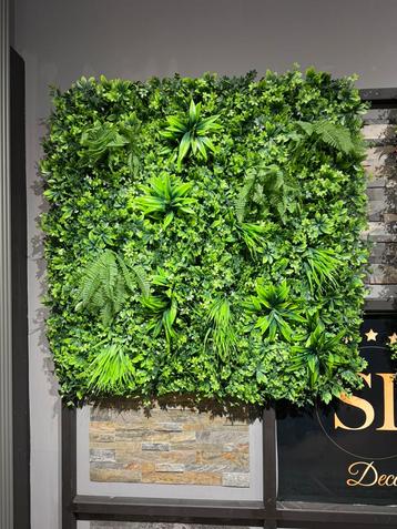 Faux Mos Paneel Kunsthaag - 100x100cm beschikbaar voor biedingen