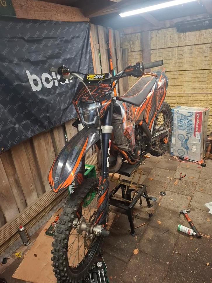 Ktm 125 2takt 2009 met a1 kentken, Fietsen en Brommers, Brommers | Derbi, Gebruikt, Ophalen of Verzenden