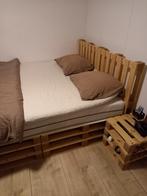 Pallet bed, Ophalen, Gebruikt, Overige kleuren, Tweepersoons